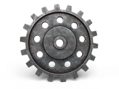 Industrial Gear 3D model