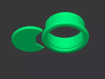 Desk Top Grommet 3D print model