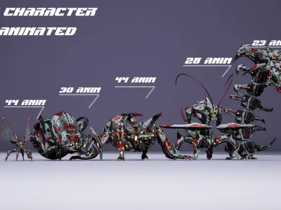 Sci-Fi Insect pack purchase