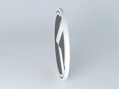 3.0 K logo wheel center cap Free 3D model