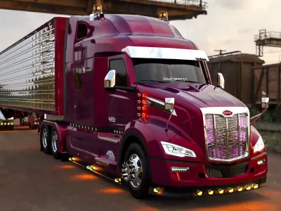 Peterbilt 579 New Generation JD 3D model