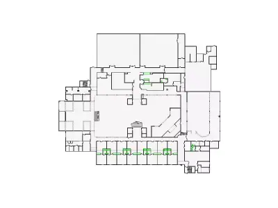 Commercial Interior Sketch - 45001-53000 SF - Xactimate 3D model