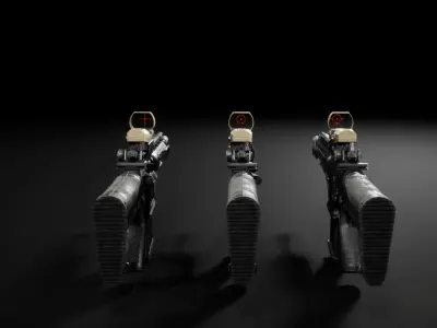 MPT76 3D Model Low-poly 3D model