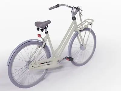City Bike 3D model buy