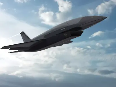 Fury UCAV 3D model