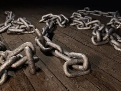 Inquisition - Chains Low-poly 3D model
