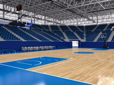 Basketball Arena 03 3D model