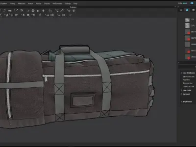Tactical Bag 3 3D model