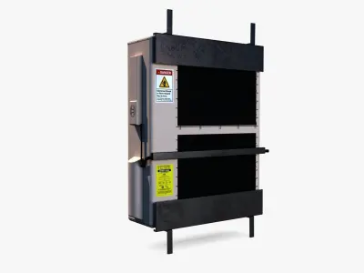 Air Conditioner 03 Low-poly 3D model