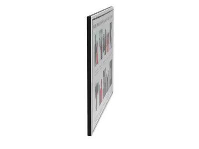 PPF Sign Board Low-poly 3D model
