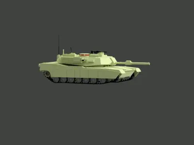 M1 Abrams 3D model