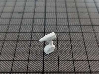 Cordles Screawdriver 3D print model