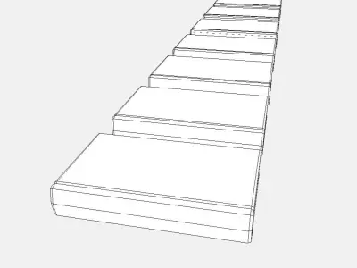 Old Antique Books Low-poly 3D model