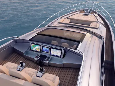 Pershing-8x and  Hydrospace 1 HSR Benelli S4   3D model