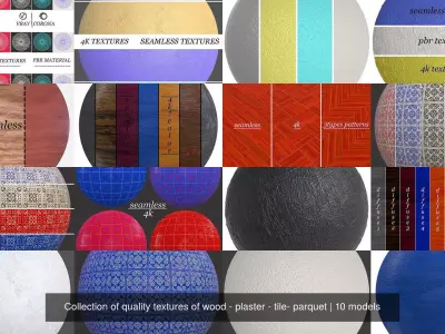 Collection of quality textures of wood - plaster - tile- parquet Texture purchase