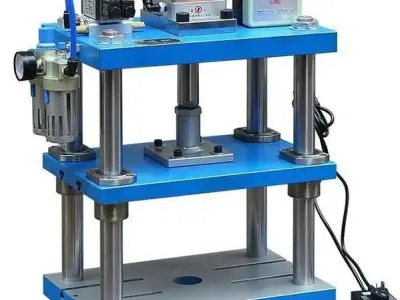 Compact Mini Punch Press Machine for Sheet Metal and  Forming 3D model