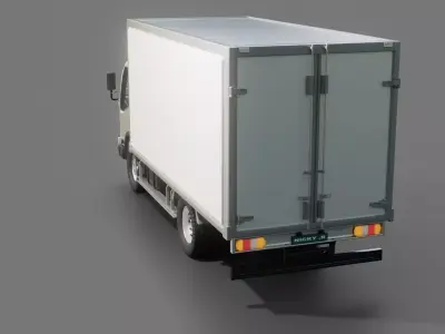Chevrolet NQR Box Truck 3D model