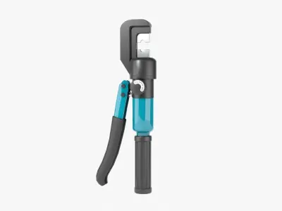 Hydraulic Crimper Low-poly 3D model