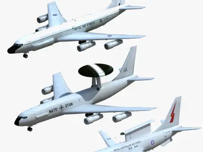NATO Recon Aircraft 3D model