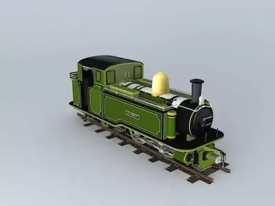 Eco Rail N/Gauge LYN PODDLEY Old Steam Days Free 3D model