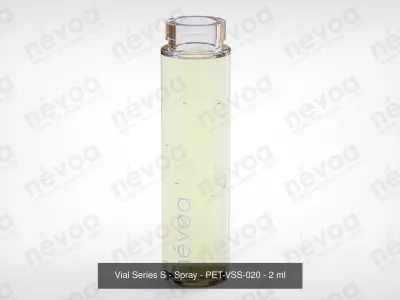 Vials Series S - Spray - PET-VSS - 1-5 - 5 ml 3D Model Pack