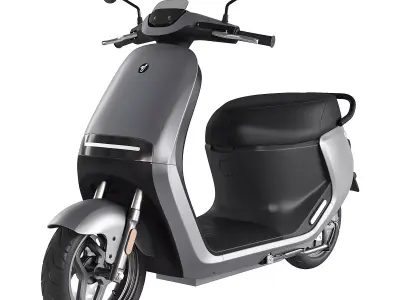 Ninebot E110S Steel Electric Scooter 3D model