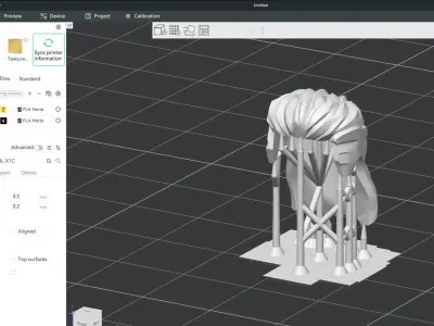 Custom3Dprint Minifigure Accessory - Minifigure Hair S2 - 055 3D print model