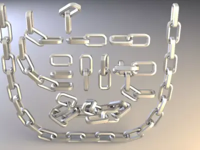 Chain Assemble Pack 3D model