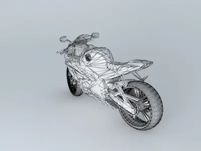 Motorcycle NEG WANA Speed 10712K Design Free 3D model