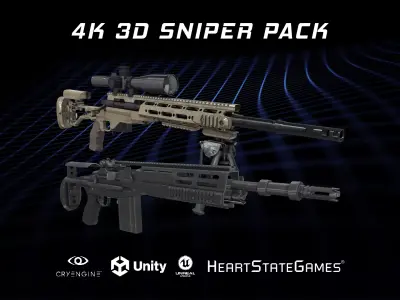 SNIPER PACK - 4K Game Ready