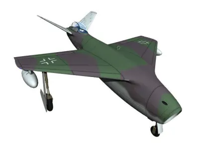 Messerschmitt P1106 3D model