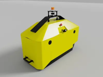 Sherpa Machine Rig Model package carrier 3D model