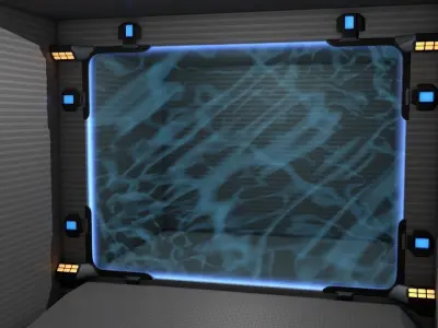 Wall Shield Generator 3D model