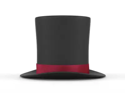 Magician Hat 3D model