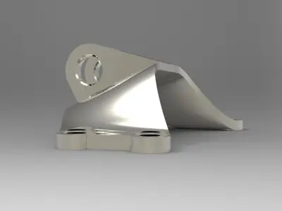GE jet engine bracket Free 3D model buy