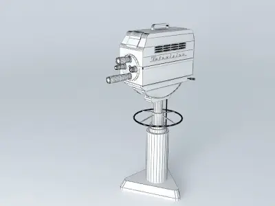 Old Television Camera Studio TV Camera Please Rate Free 3D model