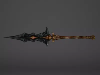 Spear - Line Breaker Low-poly 3D model