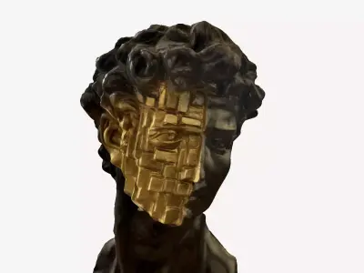 3D Ready to Use High Poly Real World Sculpt Model with Texture 3D model