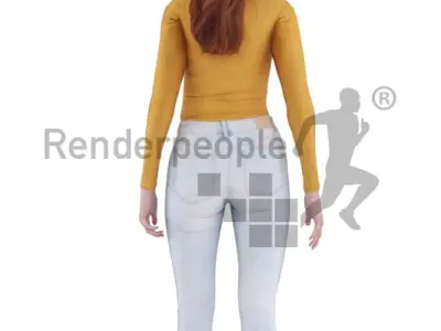 Johanna Animated 004 Standing