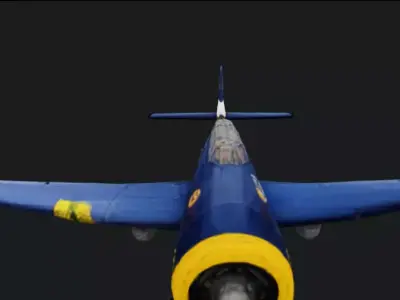 Grumman TBF Avenger 3D Model 3D model