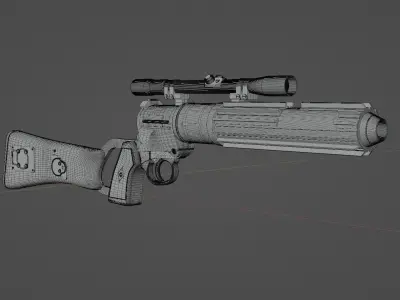 EE-3 Carbine Rifle Blaster 3D model