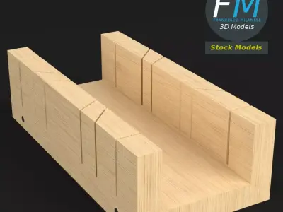 Mitre box 3D model