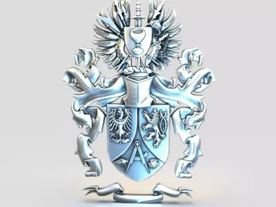 2 Coat of Arms 3D print model