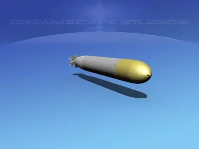 Mark 14 Torpedo HP 3D model