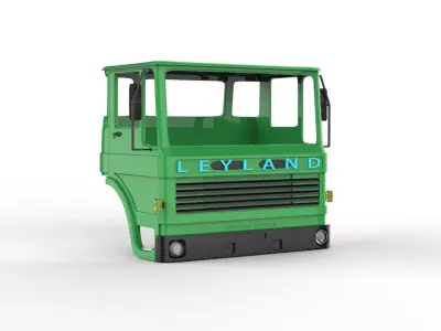 1977 Leyland Buffalo 4X2  3D print model