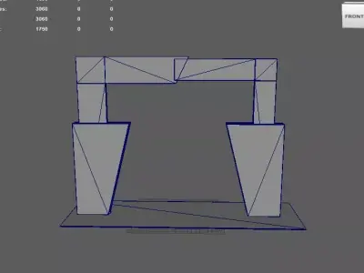 entrance 08 3D model