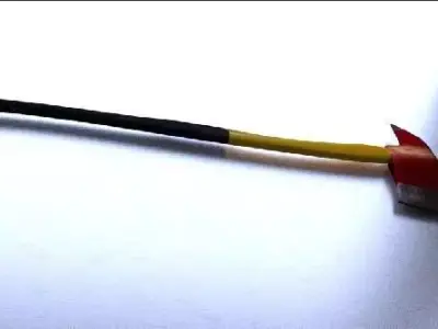 Fireman Ax 3D model