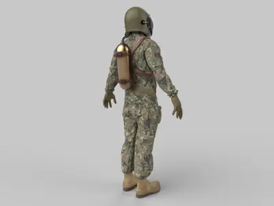 soldier  3D model