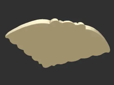 butterfly moth 3D print model