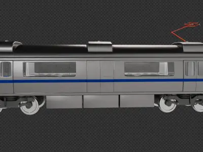 Metro Free 3D model
